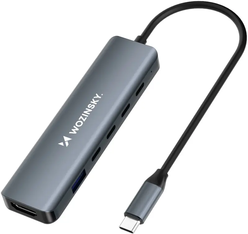 USB HUB Wozinsky 6in1 — USB-A
