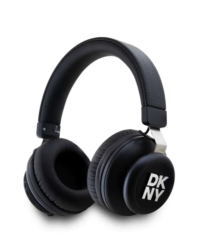 DKNY PU Leather Stack Logo Wireless