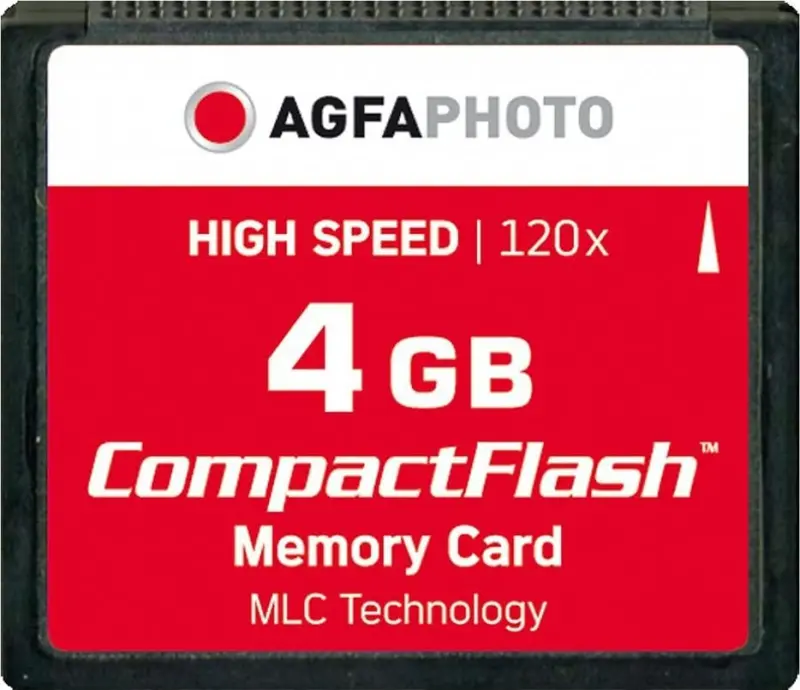 AgfaPhoto CompactFlash karte 4 GB (10432)