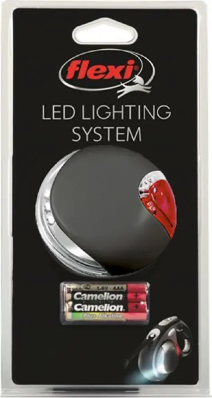Flexi LED apgaismojuma sistēmas lampa melna
