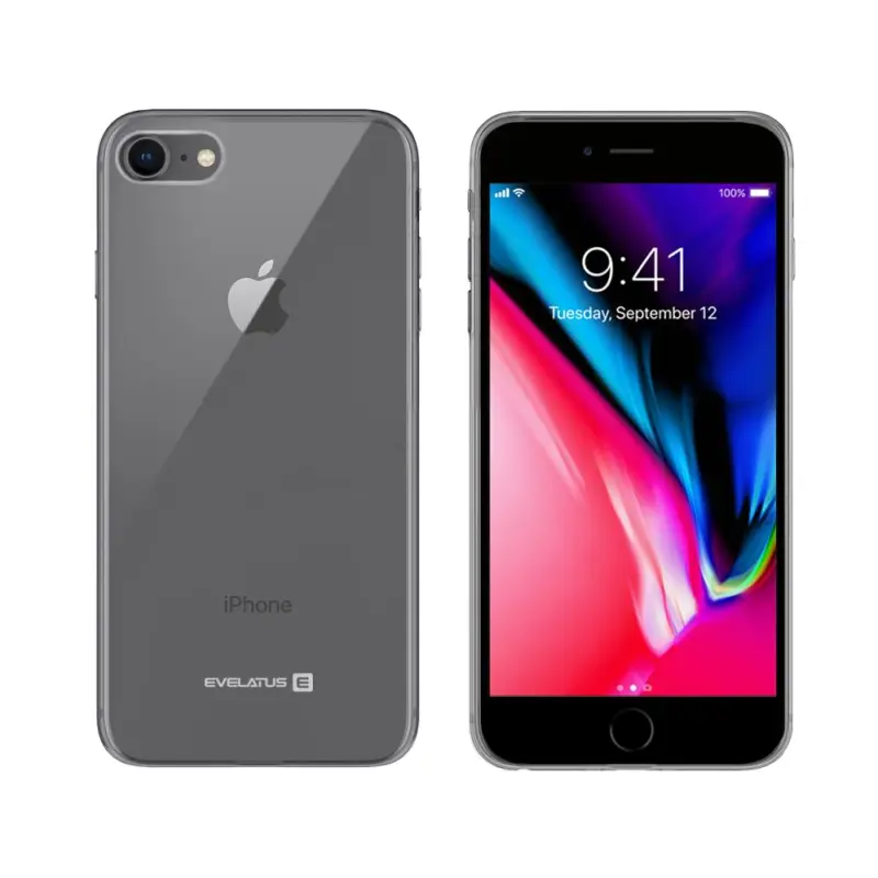 Evelatus Apple iPhone 7/8/SE2020/SE2022 Clear Silicone