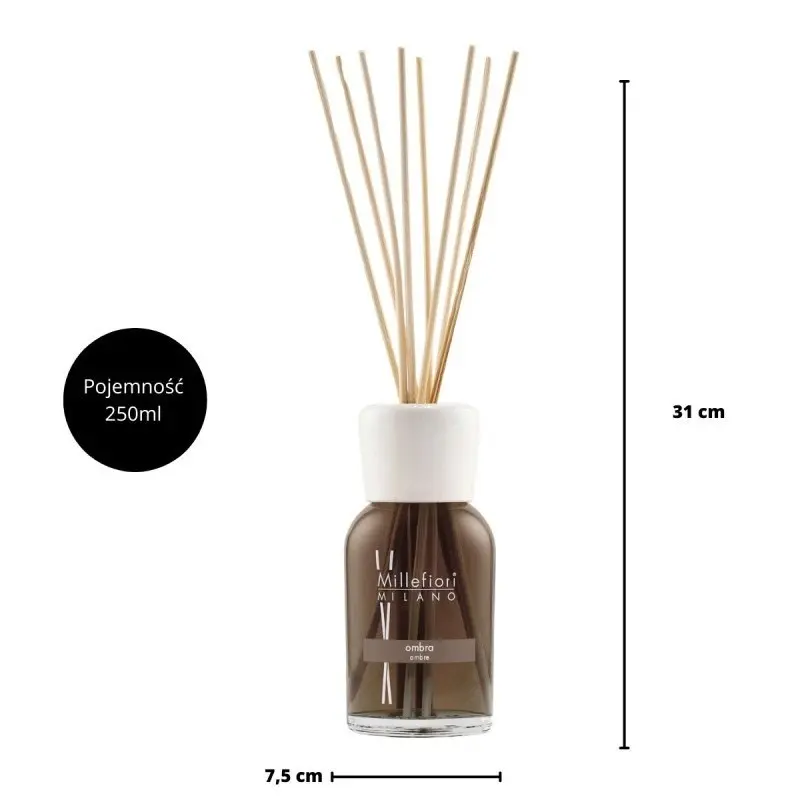 Pałeczki zapachowe 250ml OMBRA MILLEFIORI -