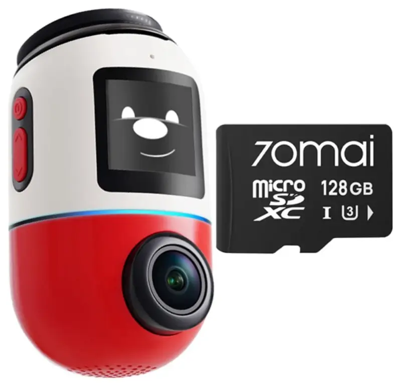 70mai Omni X800 4K Sarkana +