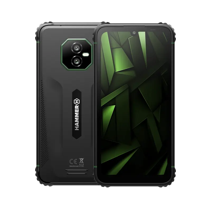 MyPhone Hammer Ranger LTE 6/128GB Melna-Zaļa