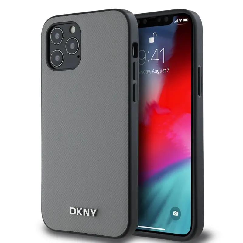 DKNY Apple DKNY PU Leather Silver