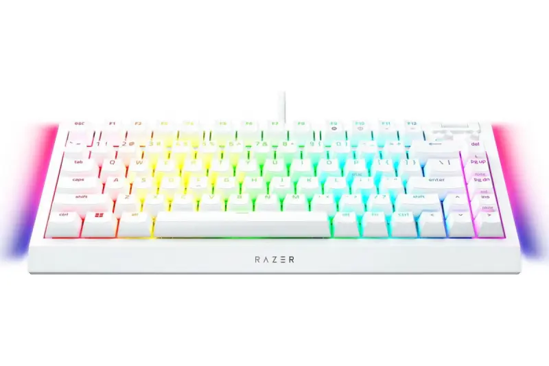 Razer BlackWidow V4 75% ASV White
