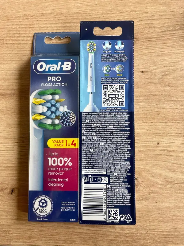 Oral-B BRAUN uzgaļi EB25-4 - 8006540893760