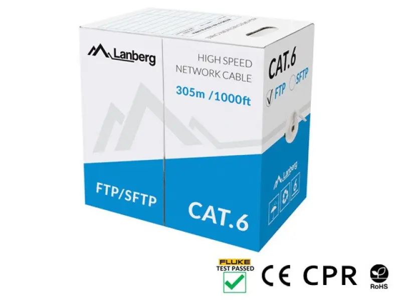 LANBERG CABLE FTP CAT.6 305M