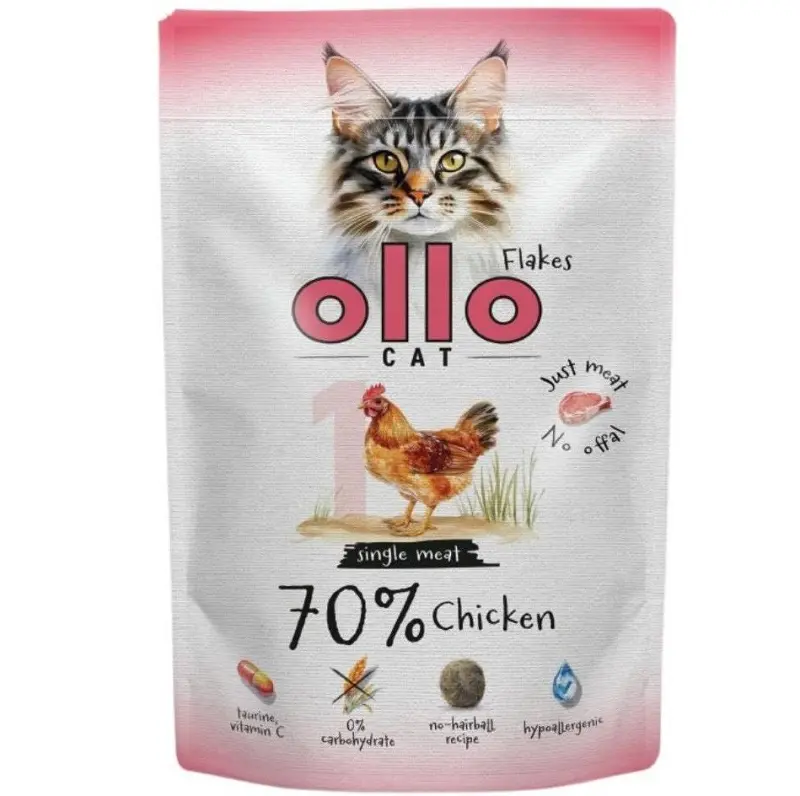 Ollo saszetka nr 1 kot Kurczak
