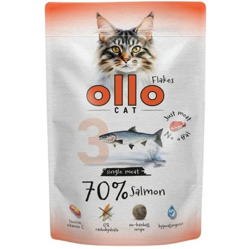 Ollo saszetka nr 3 kot Łosoś