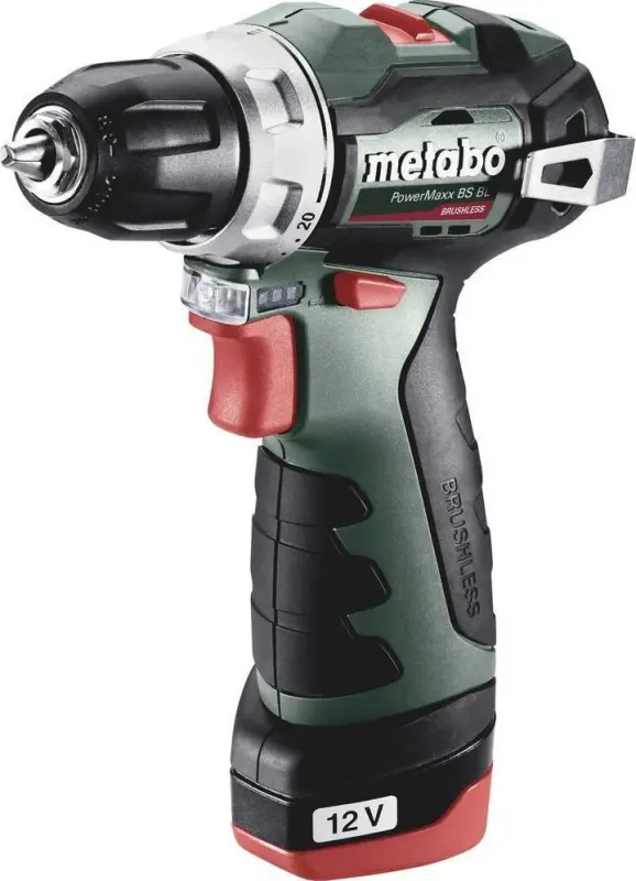 Skrūvgriezis-urbjmašīna Metabo PowerMaxx BS BL 12