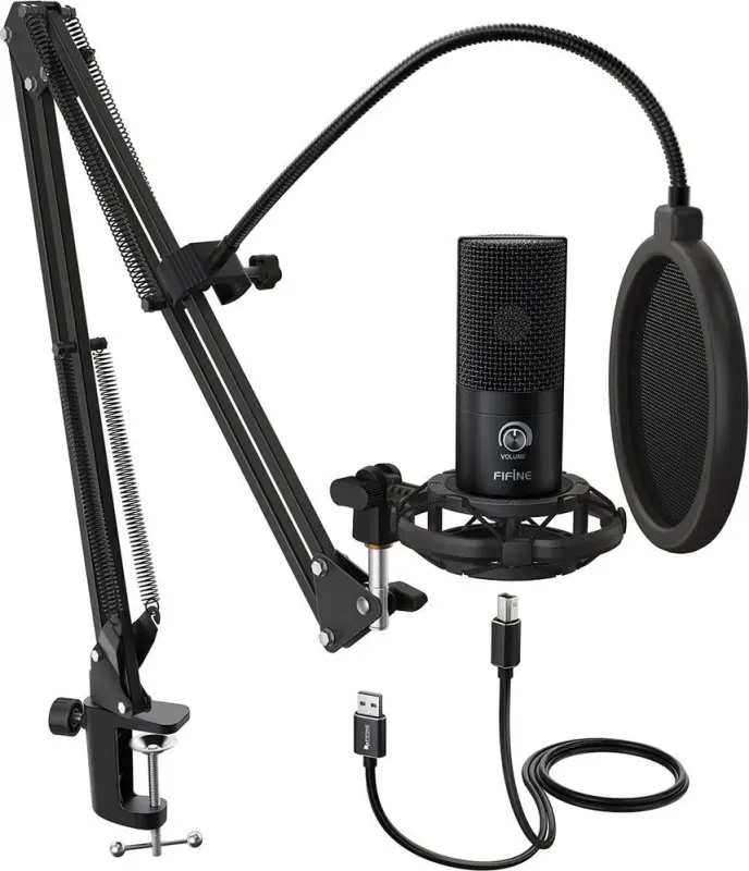 Mikrofons Fifine komplekts – pop filtrs