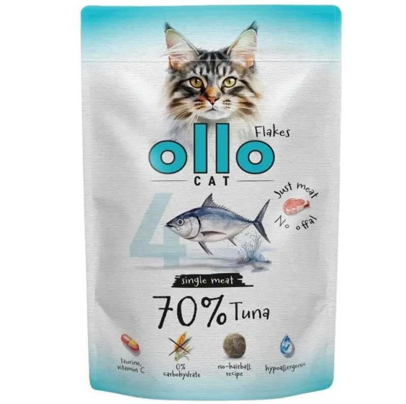 Ollo saszetka nr 4 kot Tuńczyk