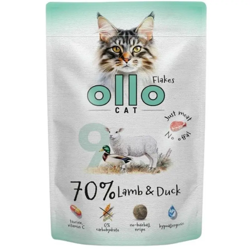 Ollo saszetka nr 9 kot Jagnięcina