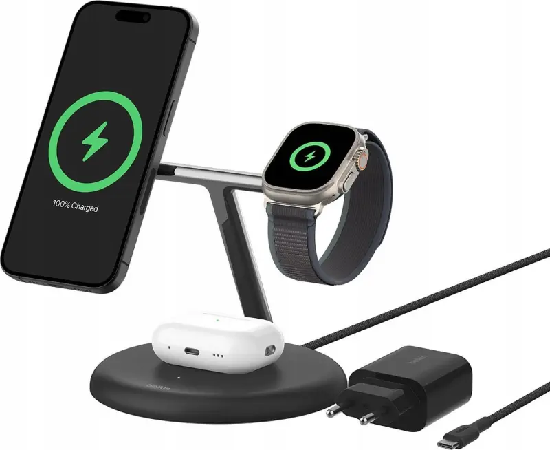 Belkin Boost Charge Pro 3‑1 Qi2