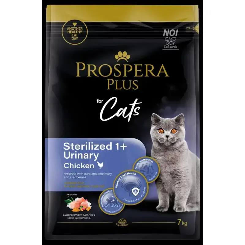 Barība kaķiem – Prospera Plus Sterilized