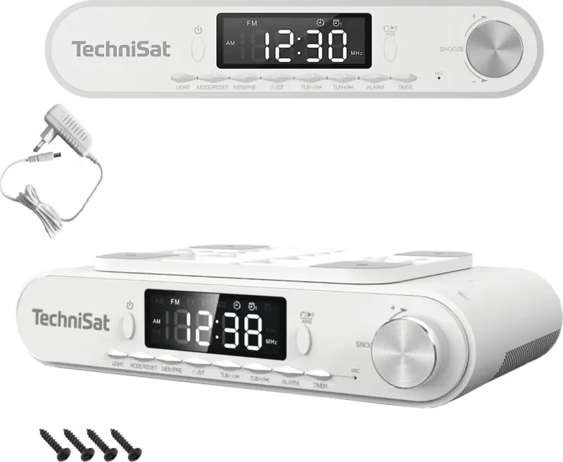TechniSat virtuves piekaramais radio 76-4978-10, krāsa