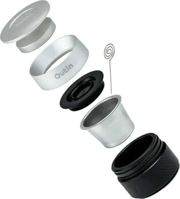 OutIn Nano Basket Plus OTEM-01 sudraba