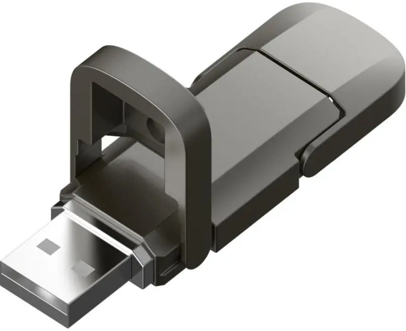 DELOCK 512GB 54013 USB-A/C Grey -