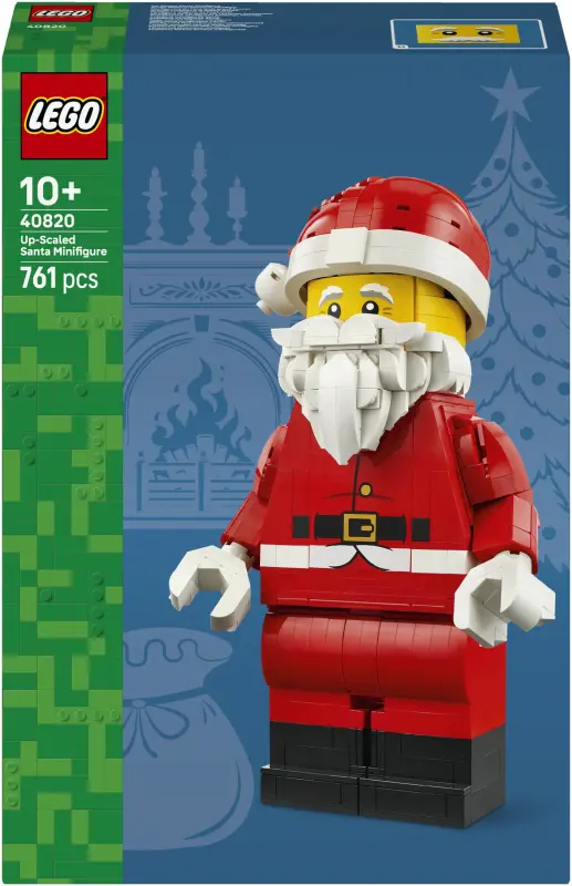 LEGO Exclusive Palielināta Ziemassvētku vecīša minifigūra