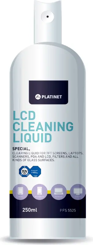 Platinet šķidrums LCD ekrānu tīrīšanai 250