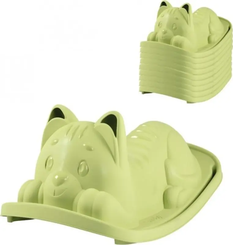 Smoby Life šūpuļmantiņa Kaķēns, zaļa 830108