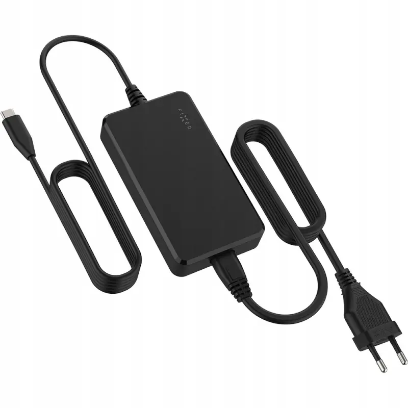 Klēpjdatora barošanas adapters Fixed, GaN lādētājs