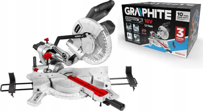 Leņķzāģis Graphite 58GE121 18 V 210