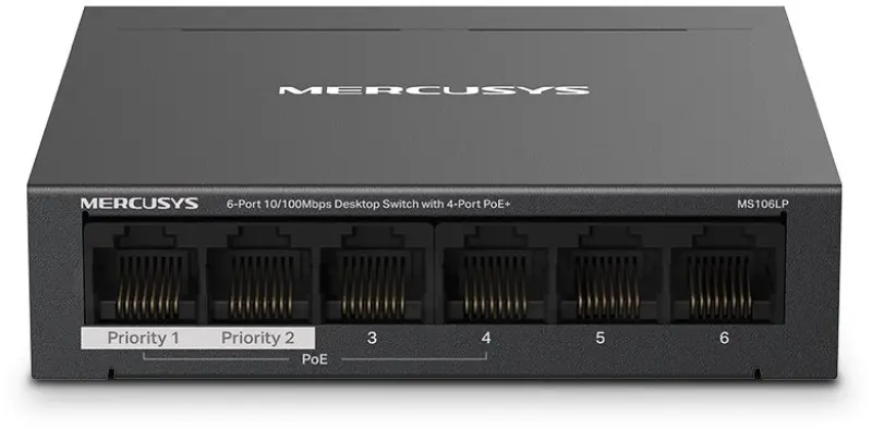 Mercusys MS106LP tīkla slēdzis - MS106LP