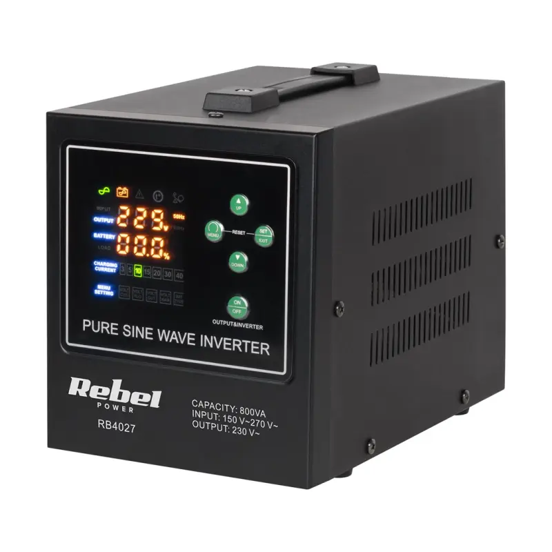 Rebel POWER-800-LFP4 emergency power supply –