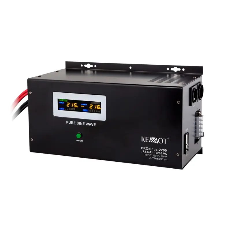KEMOT PROsinus-2200 wall-mounted emergency power supply