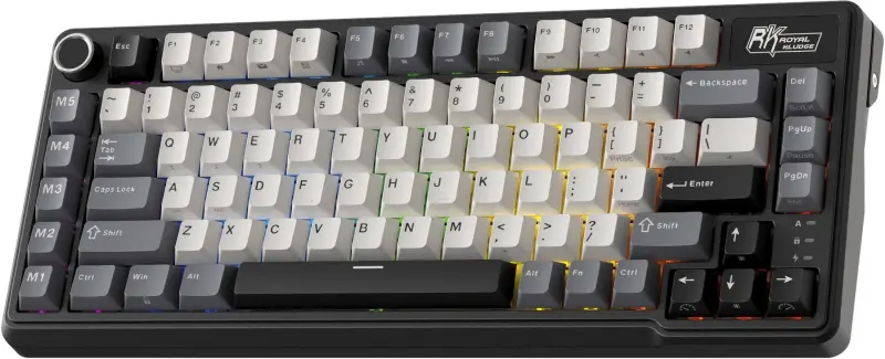 ROYAL KLUDGE RK L75 Knight Black