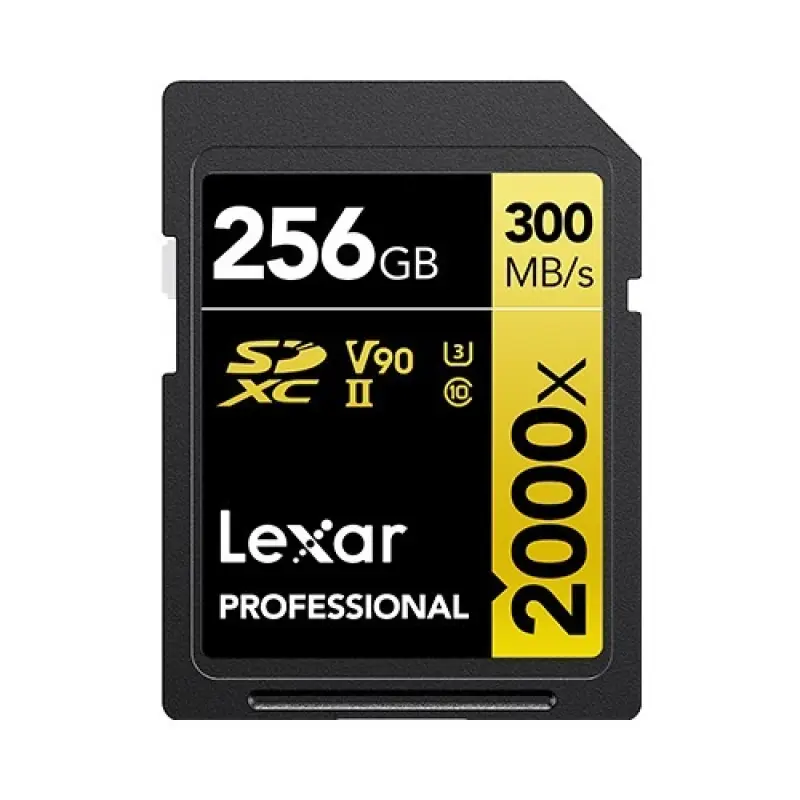 Lexar 256GB Profesionālā SDXC UHS-II U3