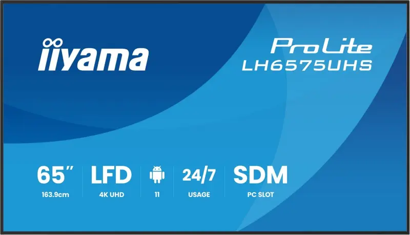 Iiyama ProLite LH6575UHS-B2AG - MON-DSG-IYA-249 -