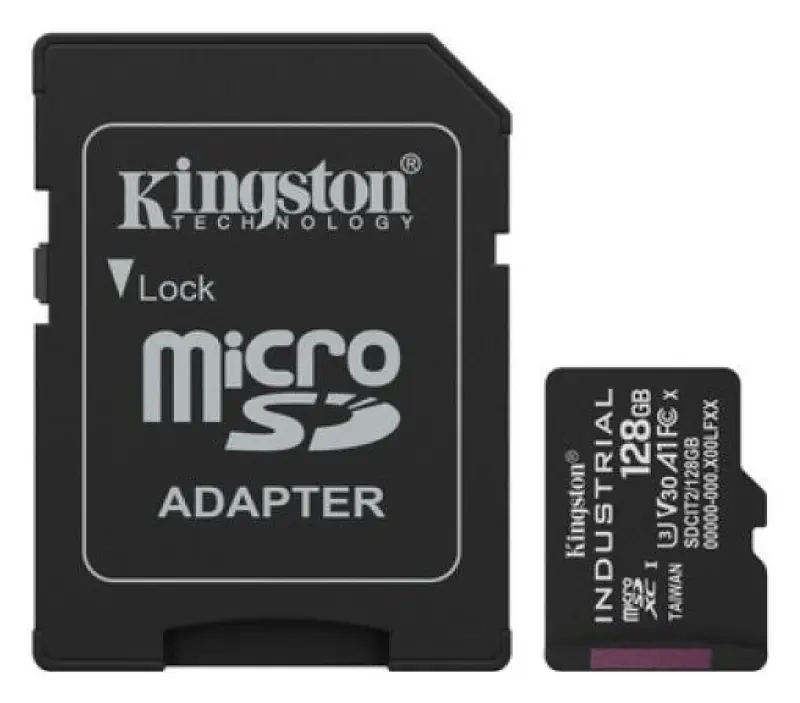 Kingston Industrial microSDHC 128GB Klase 10