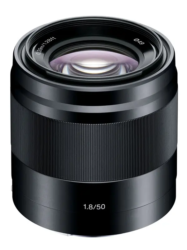 Sony 50mm f/1.8 Melns E-mounta
