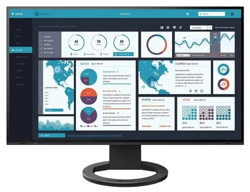 EIZO FlexScan EV2795-BK – 27" IPS