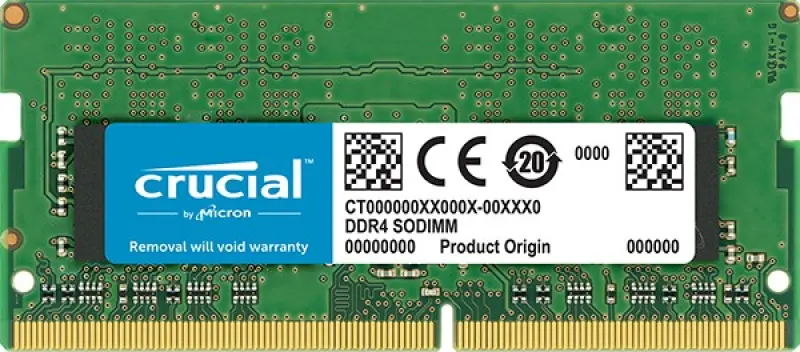 Crucial 32GB (1x32GB) DDR4 3200MHz CL22