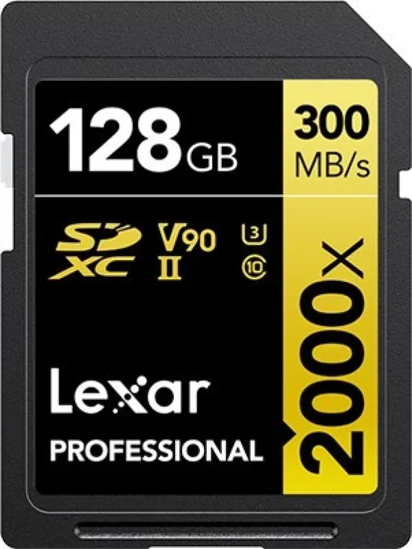 Lexar 128GB Profesionālā SDXC UHS-II U3