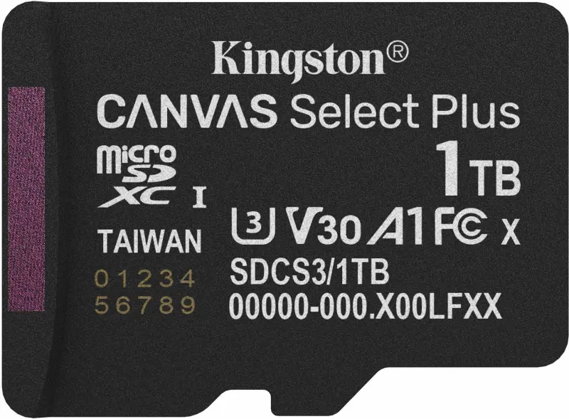 Kingston Canvas Select Plus MicroSDXC karte