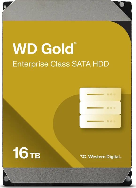 WD Gold servera disks 16TB 3
