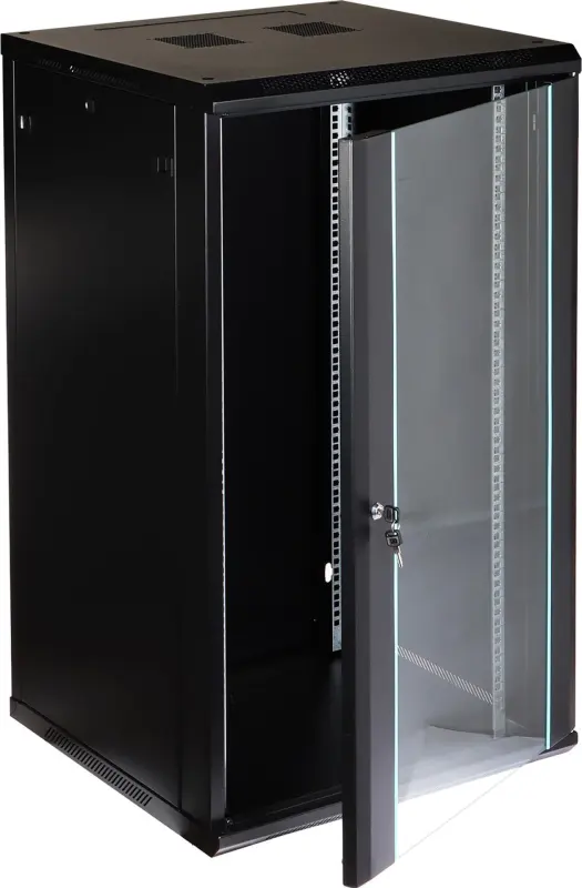 Skapis Delta SKAPIS RACK PIEKARINĀMS EPRADO-R19-22U/600-BLUE