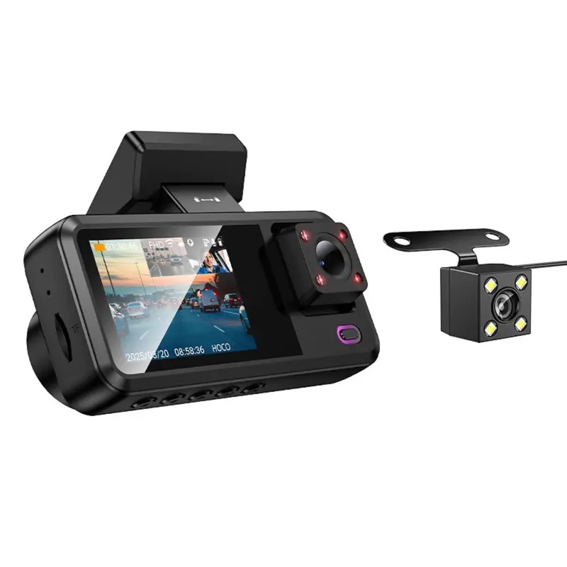 HOCO DV15 Tri-channel DVR 2" recorder