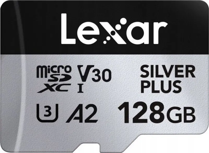 Lexar 128GB MicroSDXC Professional SILVER Plus