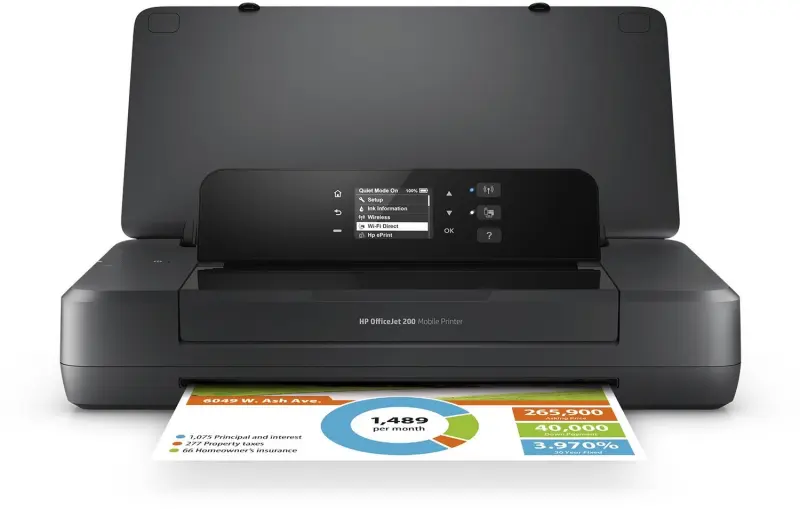 HP OfficeJet 200 Mobilais WiFi Krāsu