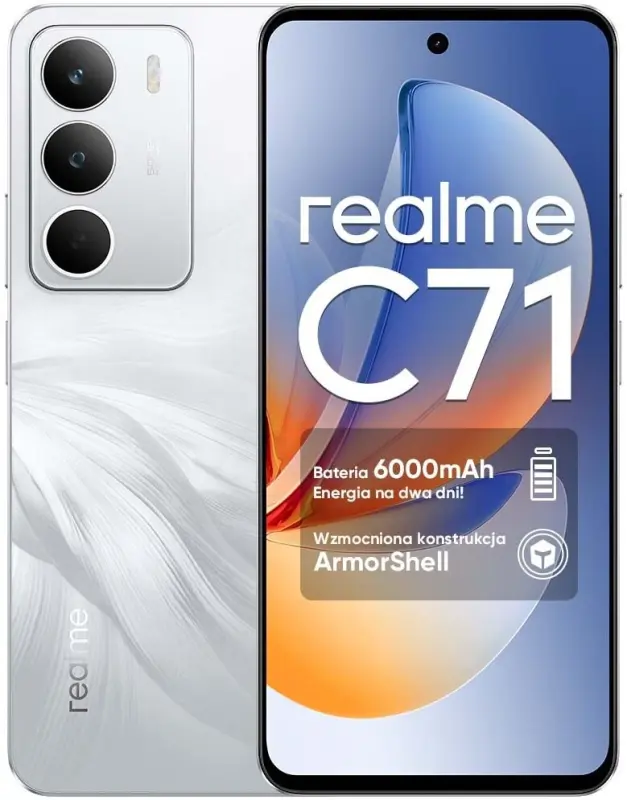 Realme C71 4/256GB White Swan -