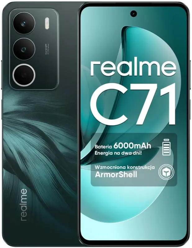 Realme C71 4/256GB Forest Owl -