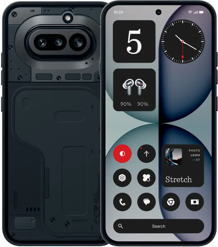 Nothing Phone 4a 8/128GB Melns -