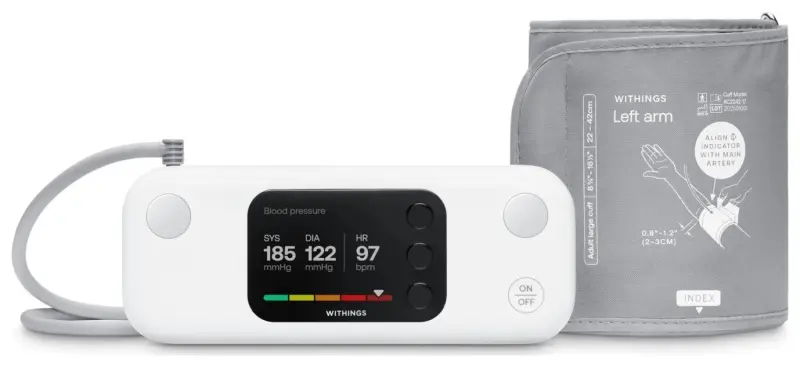 Withings BPM Vision AFib Bluetooth Balta