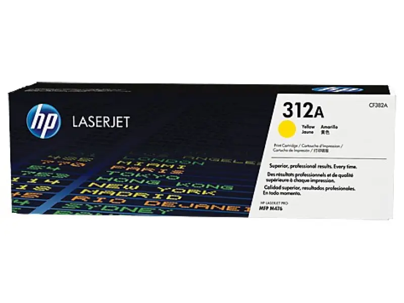 HP CF382A Dzeltenais Tonera Kasete -